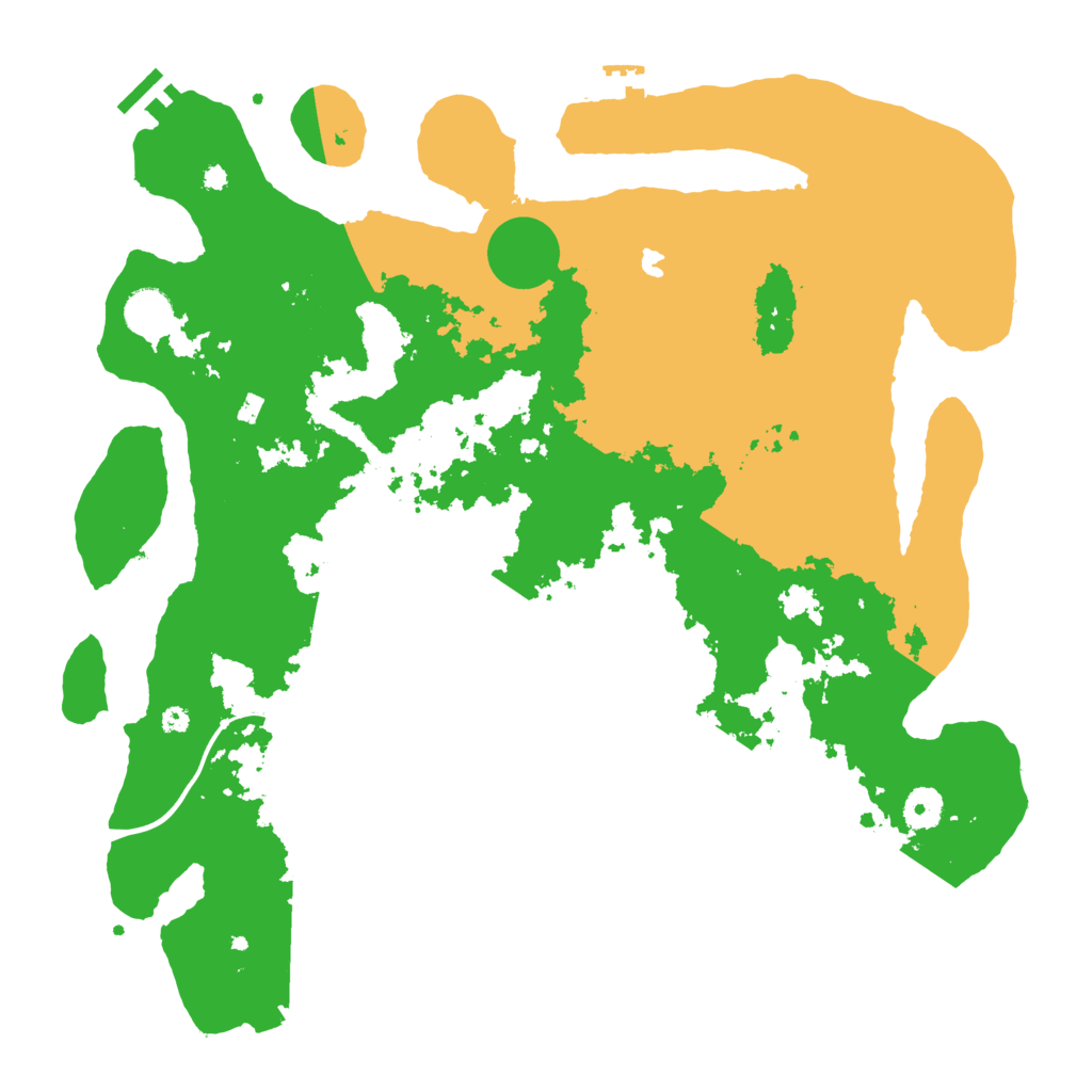 Biome Rust Map: Procedural Map, Size: 4000, Seed: 1452085699