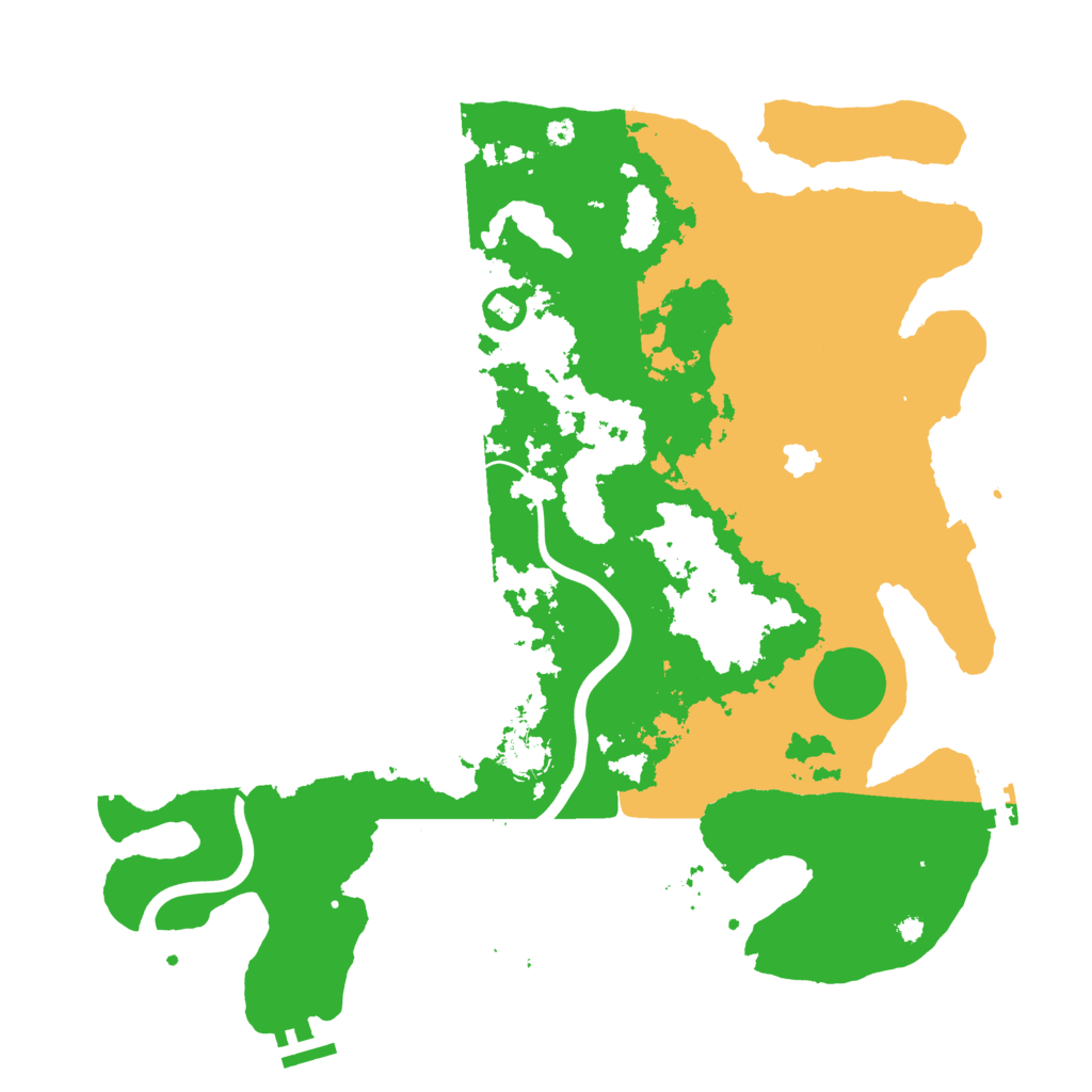 Biome Rust Map: Procedural Map, Size: 4000, Seed: 486444144