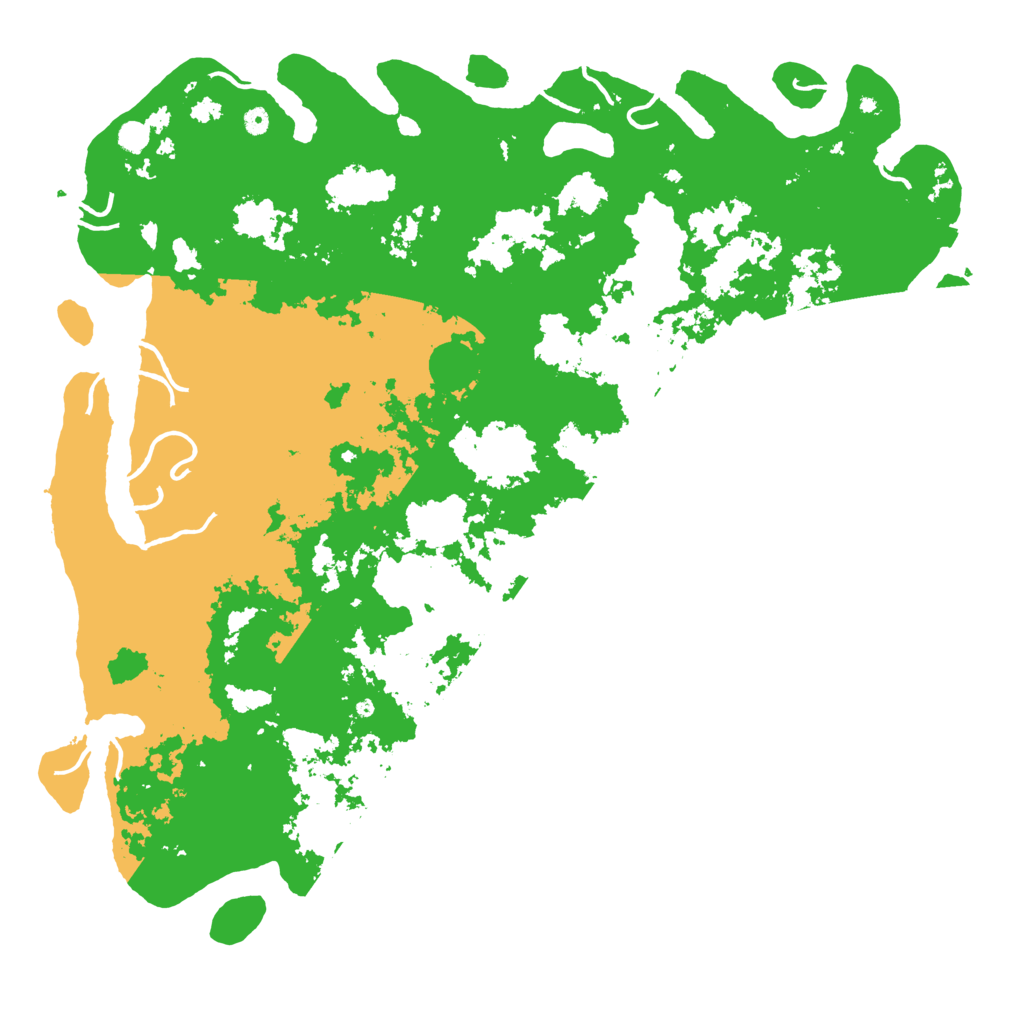 Biome Rust Map: Procedural Map, Size: 5900, Seed: 672245156