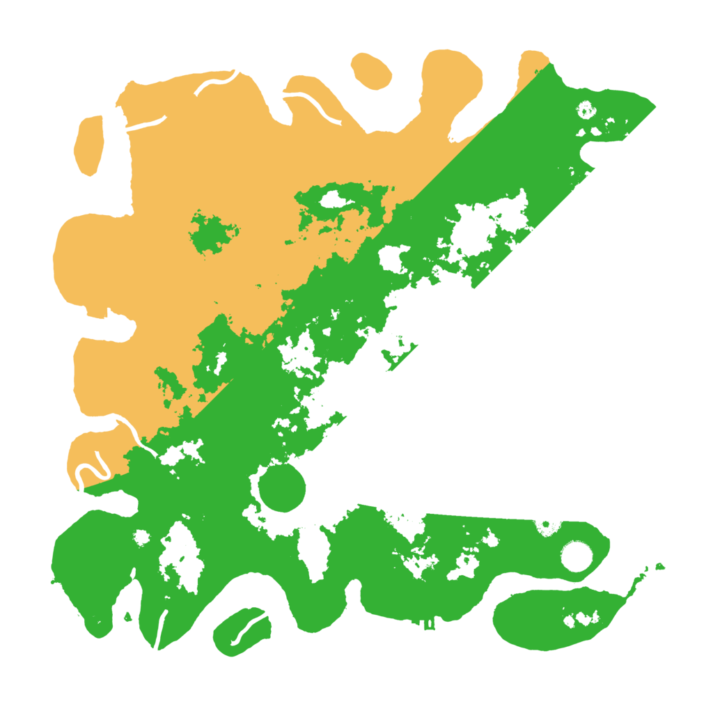 Biome Rust Map: Procedural Map, Size: 4050, Seed: 1352913598