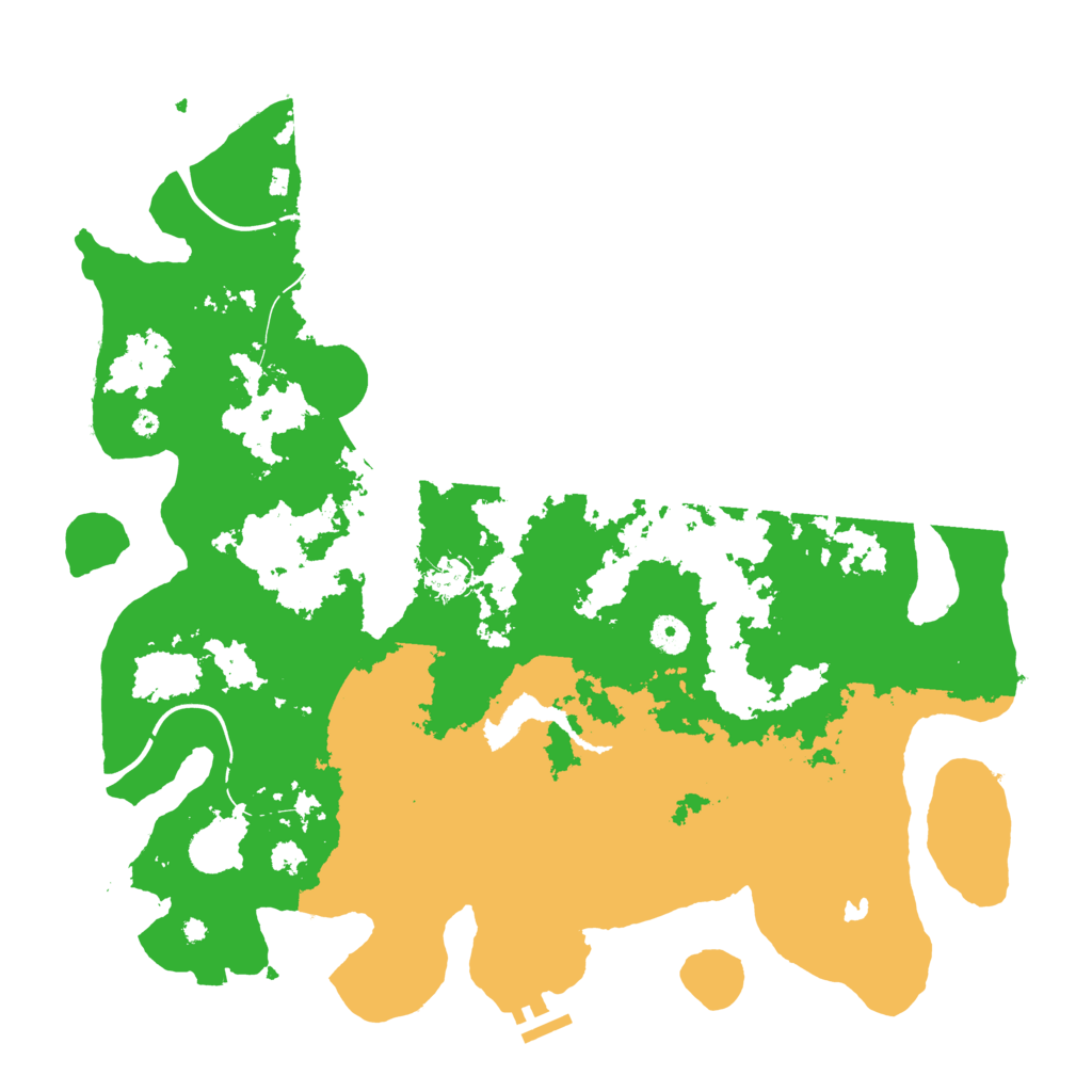 Biome Rust Map: Procedural Map, Size: 4250, Seed: 45261