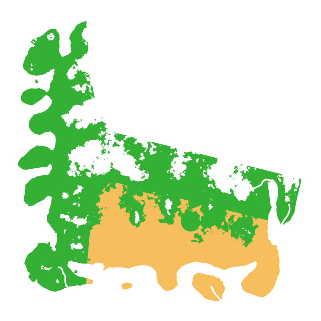 Biome Rust Map: Procedural Map, Size: 4500, Seed: 642358