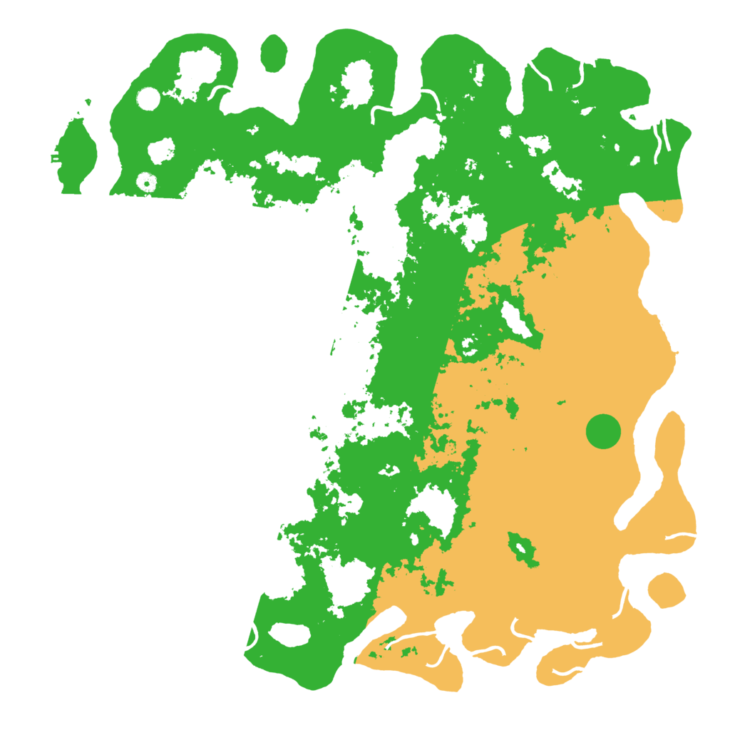 Biome Rust Map: Procedural Map, Size: 5500, Seed: 1268638732