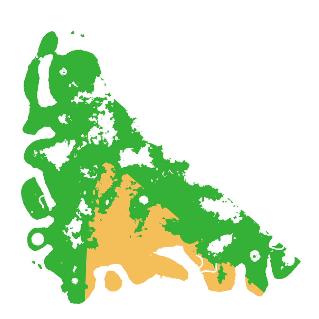 Biome Rust Map: Procedural Map, Size: 4500, Seed: 270425030