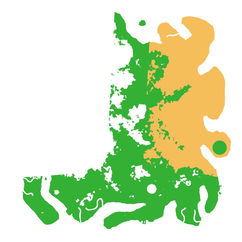 Biome Rust Map: Procedural Map, Size: 4500, Seed: 657013973