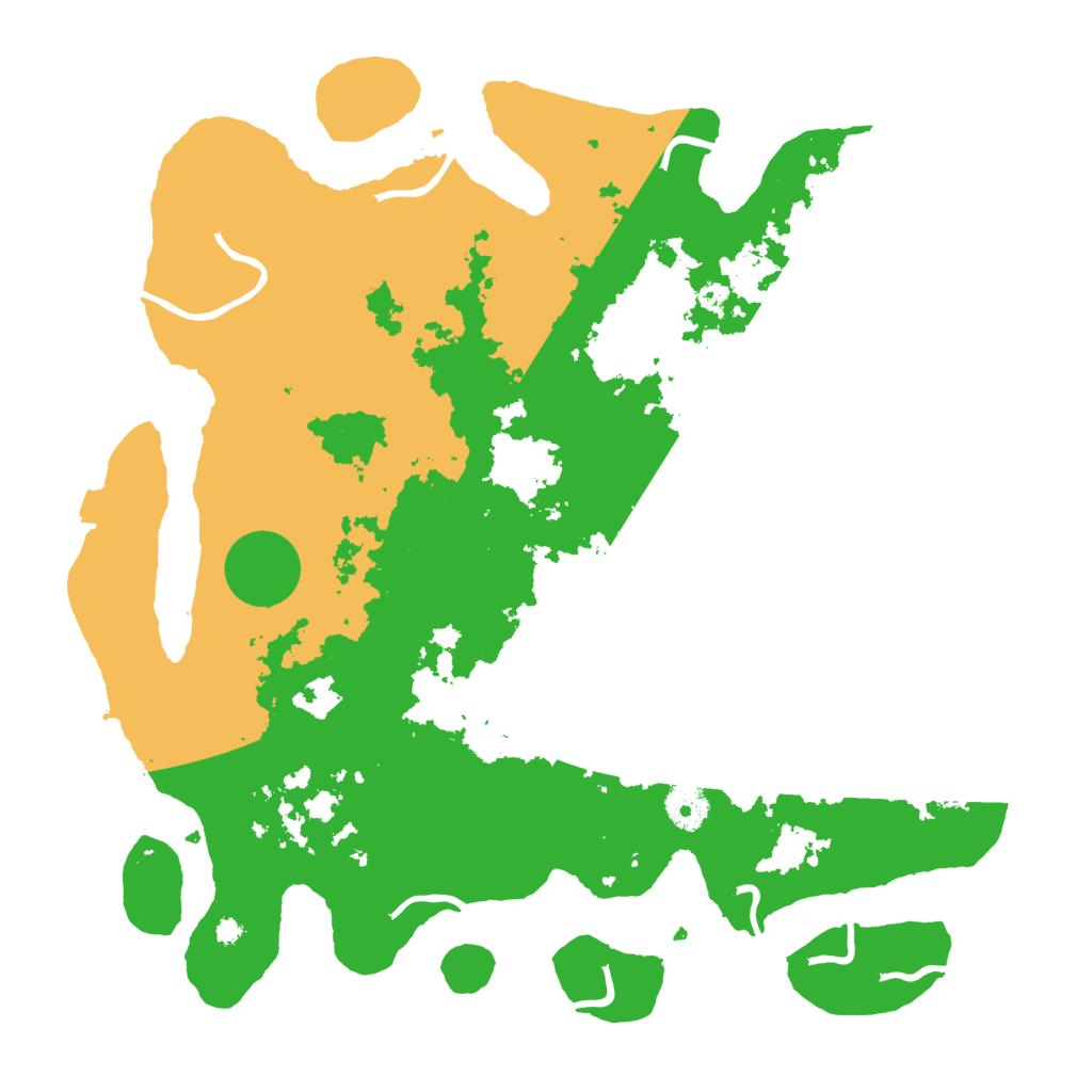 Biome Rust Map: Procedural Map, Size: 3800, Seed: 924431552