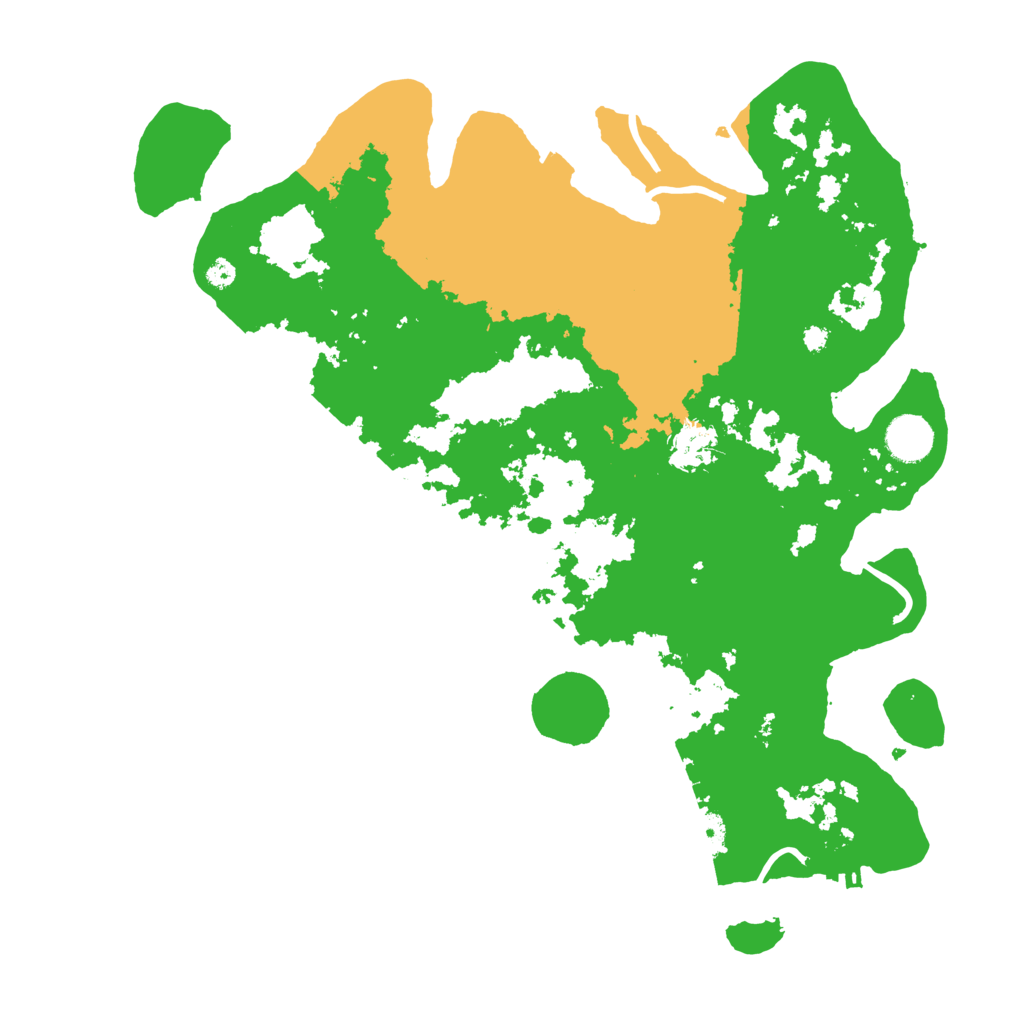 Biome Rust Map: Procedural Map, Size: 3800, Seed: 2024020101