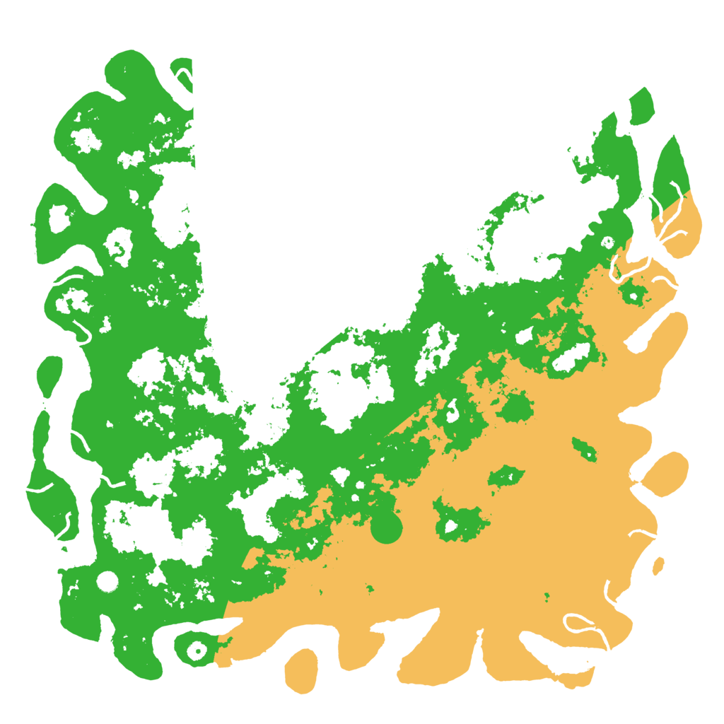 Biome Rust Map: Procedural Map, Size: 6000, Seed: 272499744