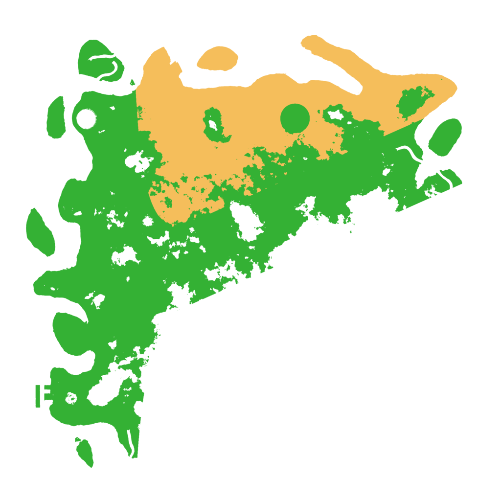 Biome Rust Map: Procedural Map, Size: 4500, Seed: 577085613