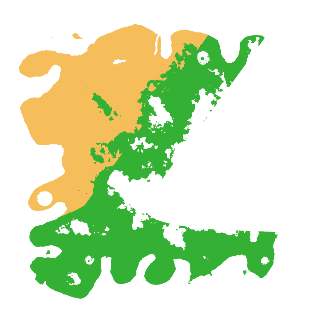 Biome Rust Map: Procedural Map, Size: 3700, Seed: 1116941144