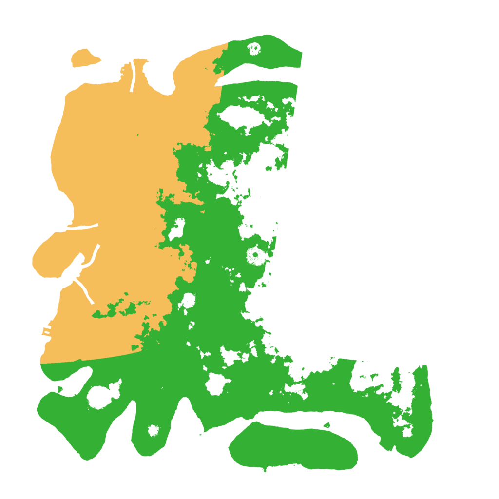 Biome Rust Map: Procedural Map, Size: 4000, Seed: 1223286190