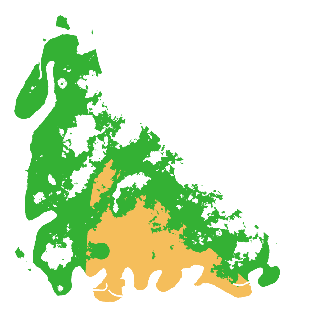 Biome Rust Map: Procedural Map, Size: 5000, Seed: 1936461790