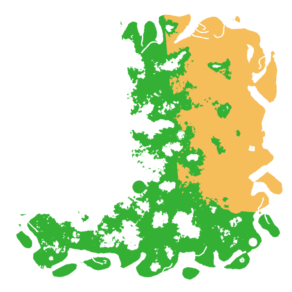 Biome Rust Map: Procedural Map, Size: 6000, Seed: 1893884986