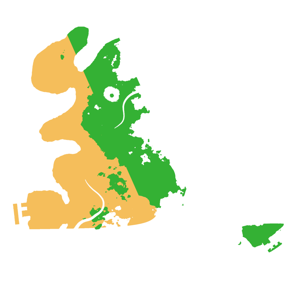 Biome Rust Map: Procedural Map, Size: 3000, Seed: 600814693