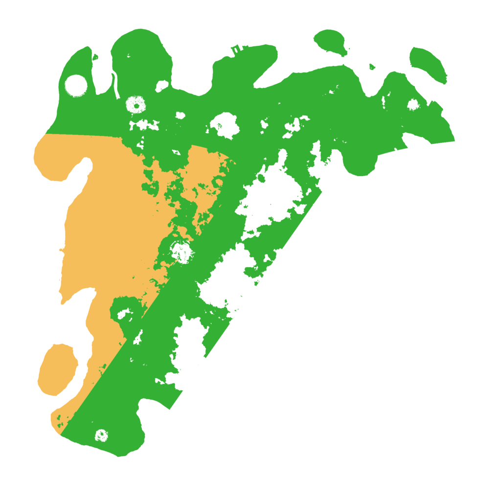 Biome Rust Map: Procedural Map, Size: 4000, Seed: 17445733