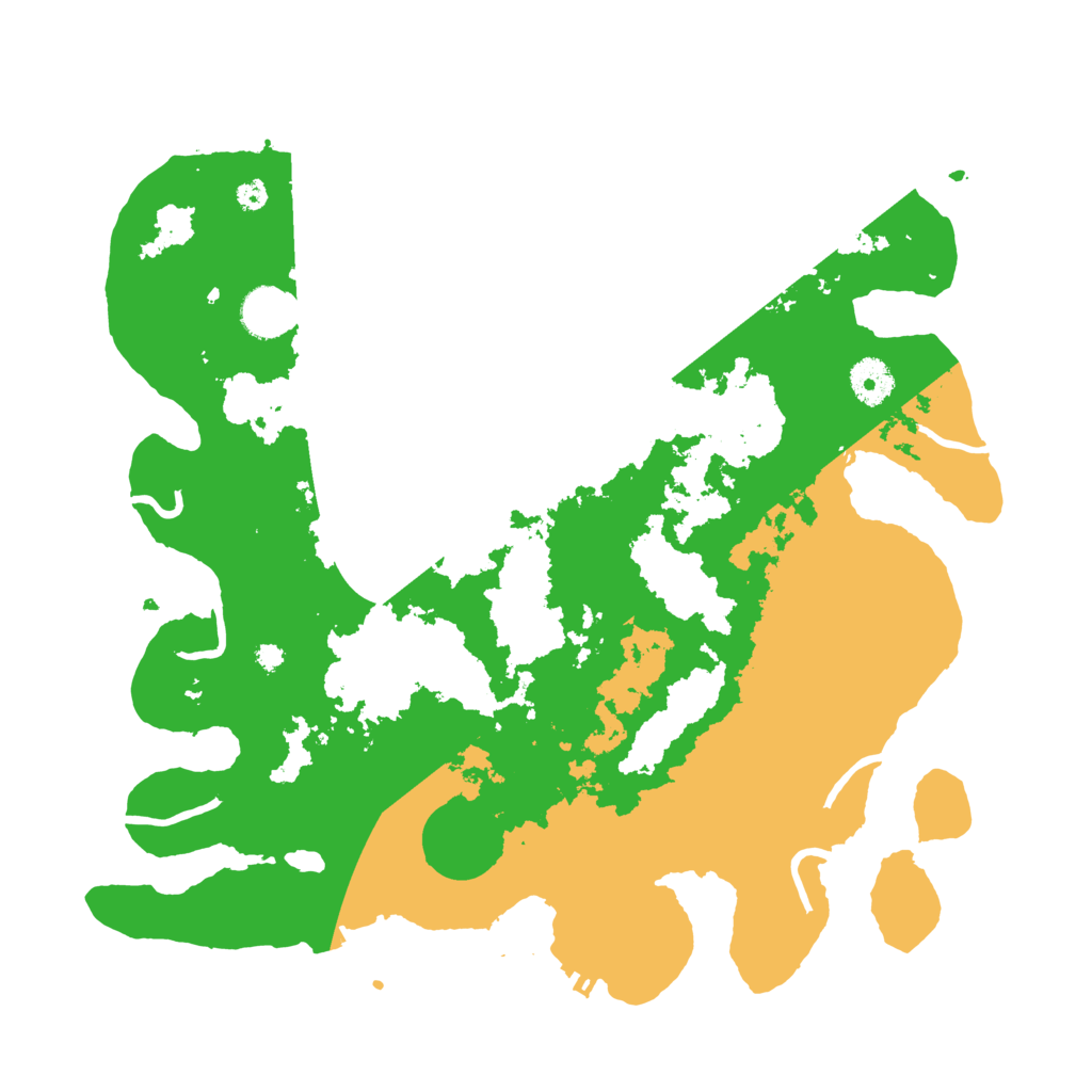 Biome Rust Map: Procedural Map, Size: 3700, Seed: 2112593066