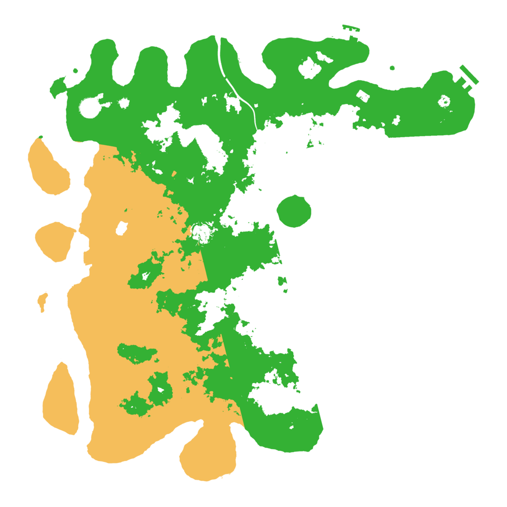 Biome Rust Map: Procedural Map, Size: 4300, Seed: 4473