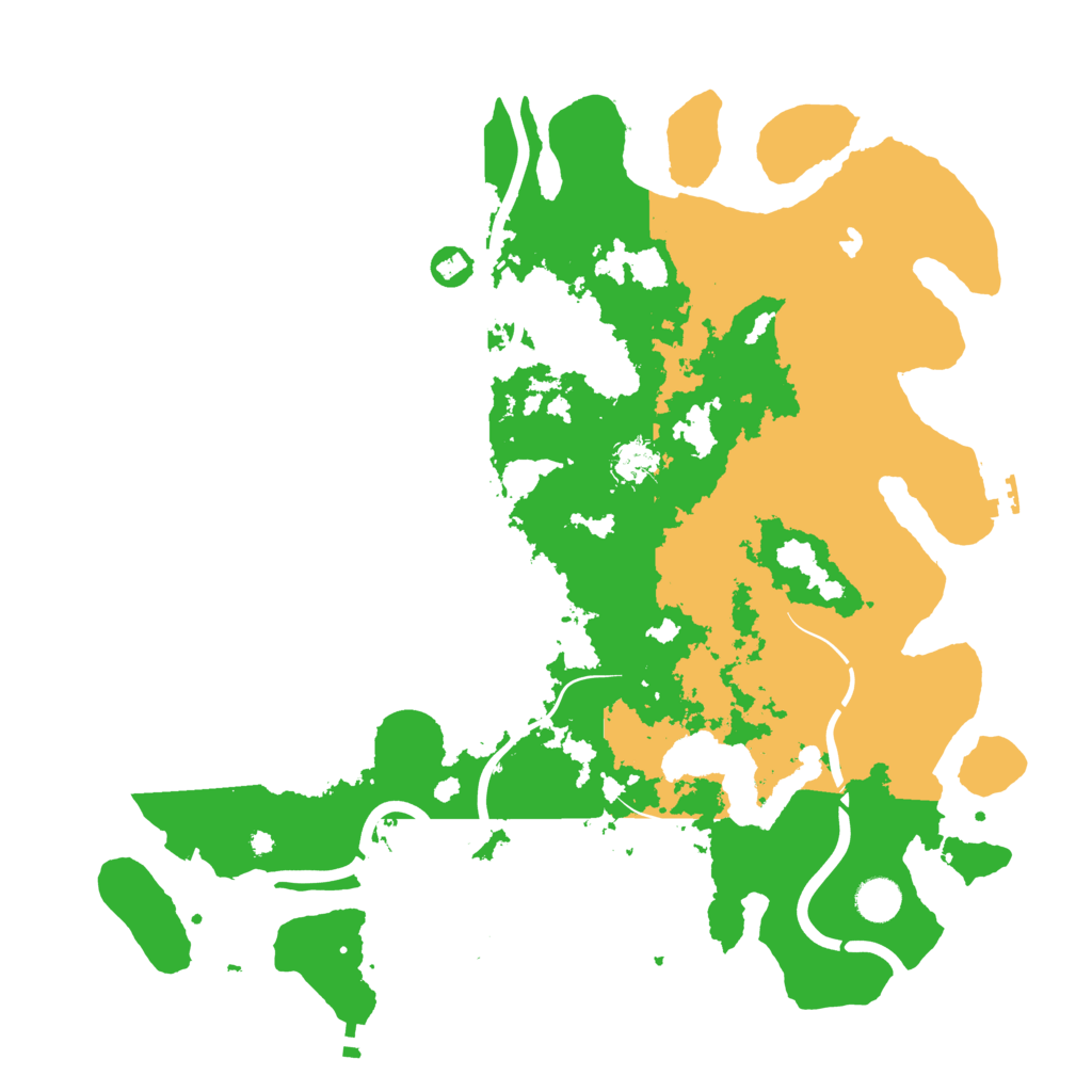 Biome Rust Map: Procedural Map, Size: 4250, Seed: 1369480896