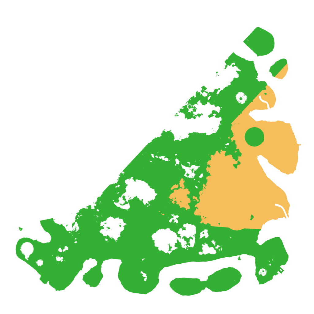 Biome Rust Map: Procedural Map, Size: 4300, Seed: 96949300