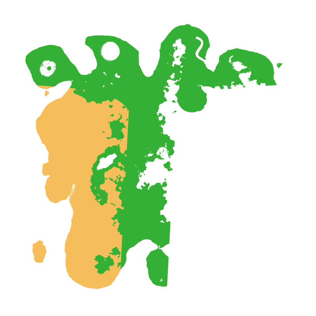 Biome Rust Map: Procedural Map, Size: 3000, Seed: 20080722