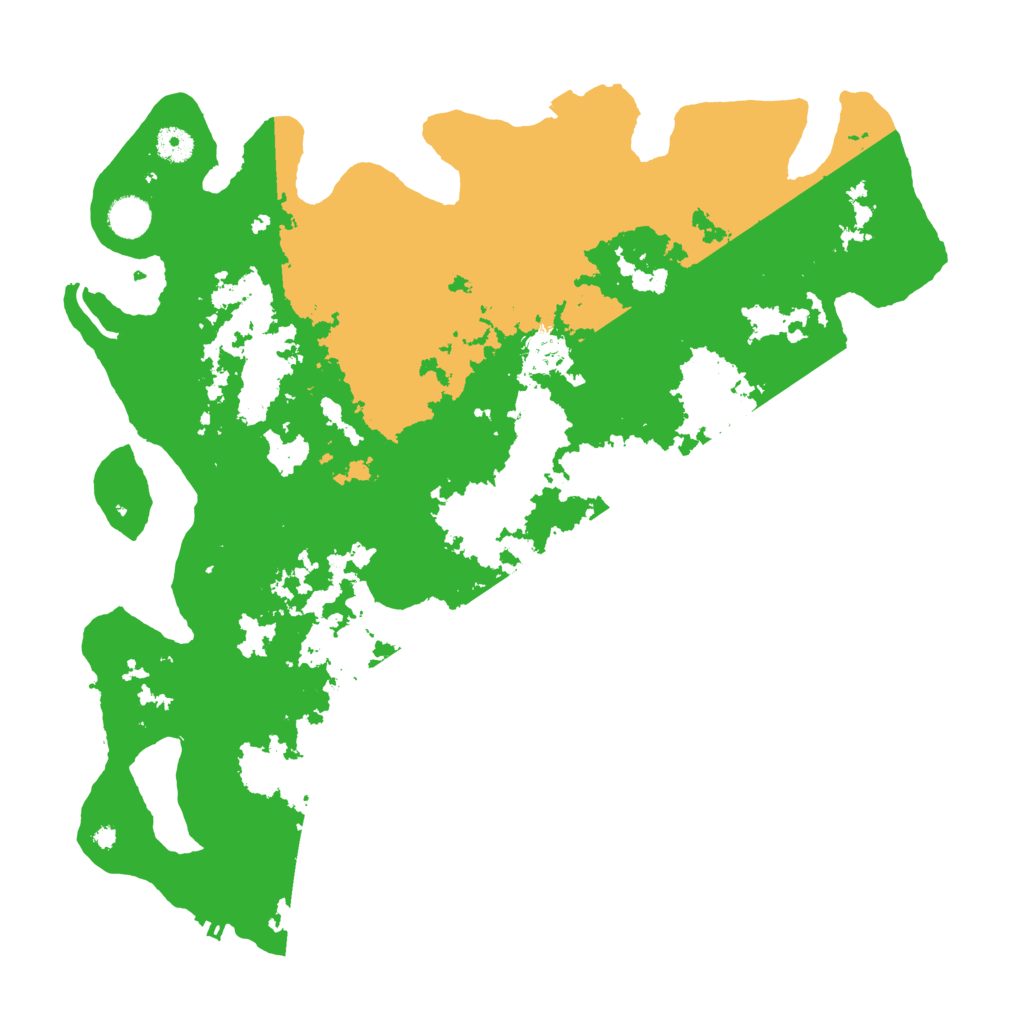 Biome Rust Map: Procedural Map, Size: 4250, Seed: 832297578
