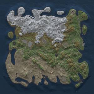 Thumbnail Rust Map: Procedural Map, Size: 4250, Seed: 802048657, 18 Monuments