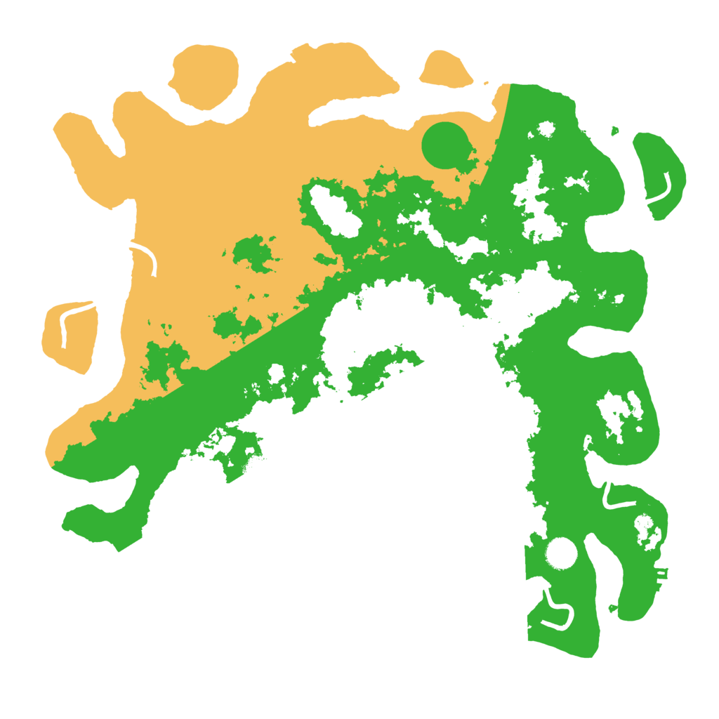 Biome Rust Map: Procedural Map, Size: 4000, Seed: 404054985