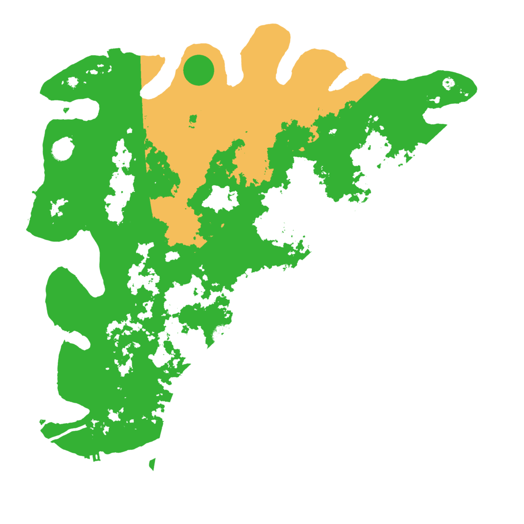 Biome Rust Map: Procedural Map, Size: 4500, Seed: 1094428633