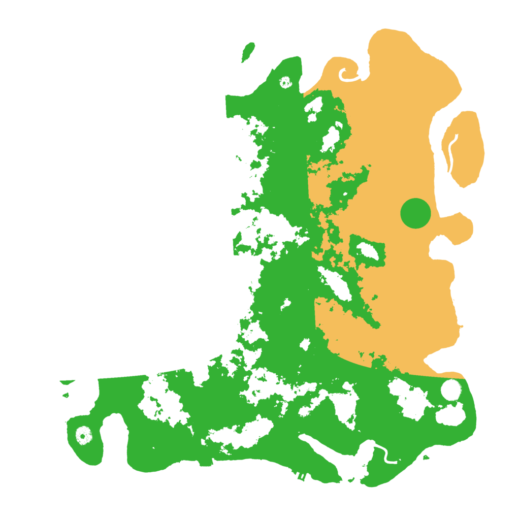 Biome Rust Map: Procedural Map, Size: 4500, Seed: 2012024