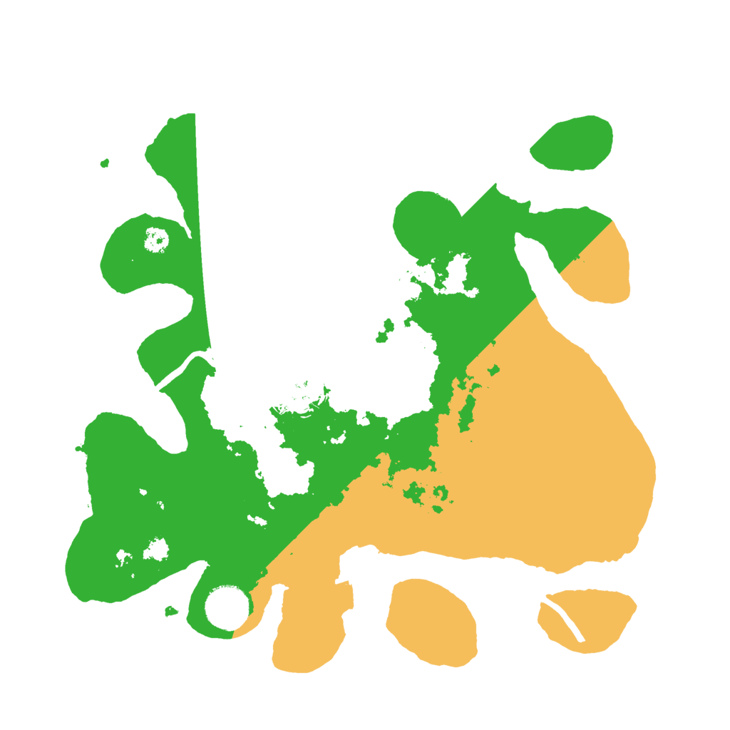 Biome Rust Map: Procedural Map, Size: 3000, Seed: 1265568381