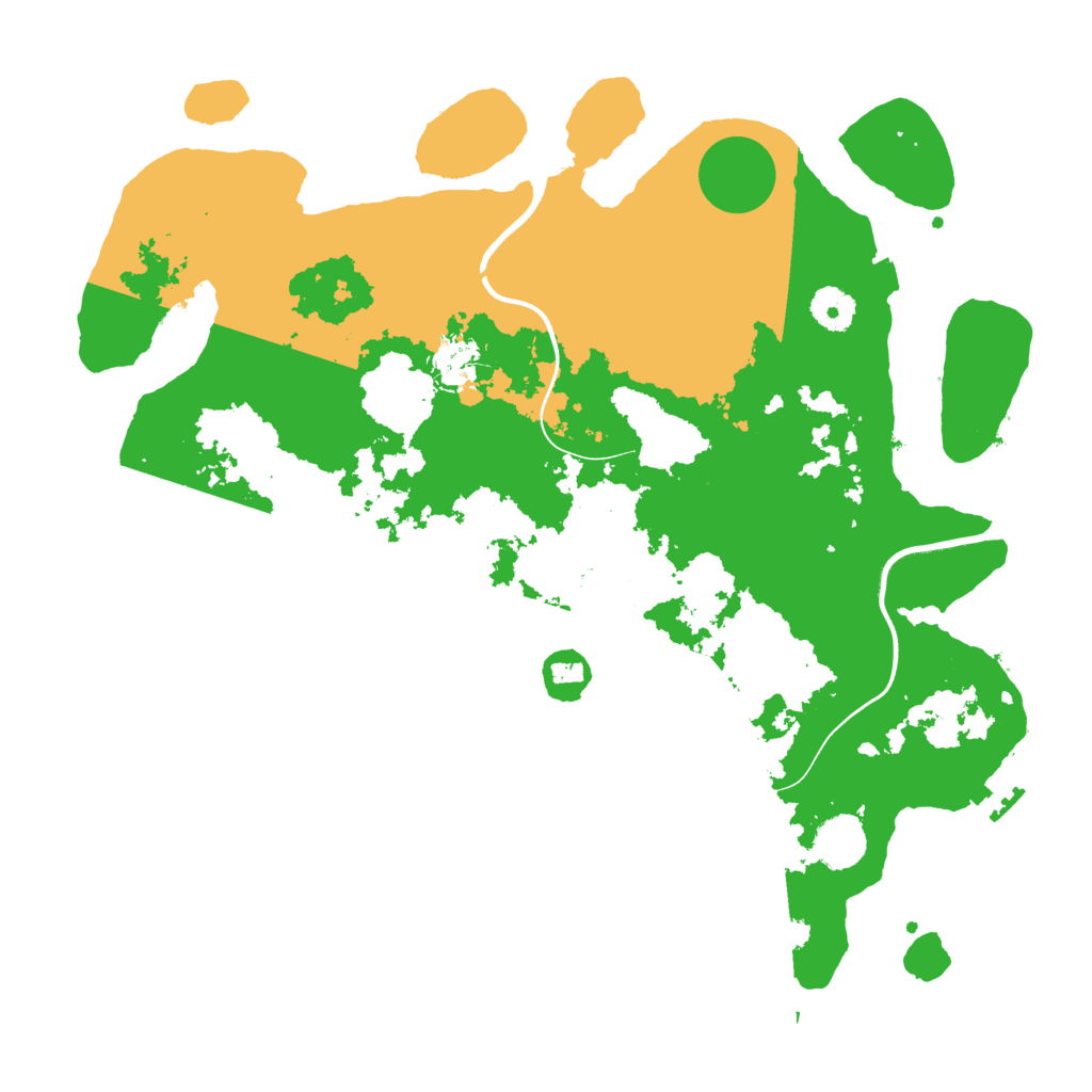 Biome Rust Map: Procedural Map, Size: 3750, Seed: 98522321