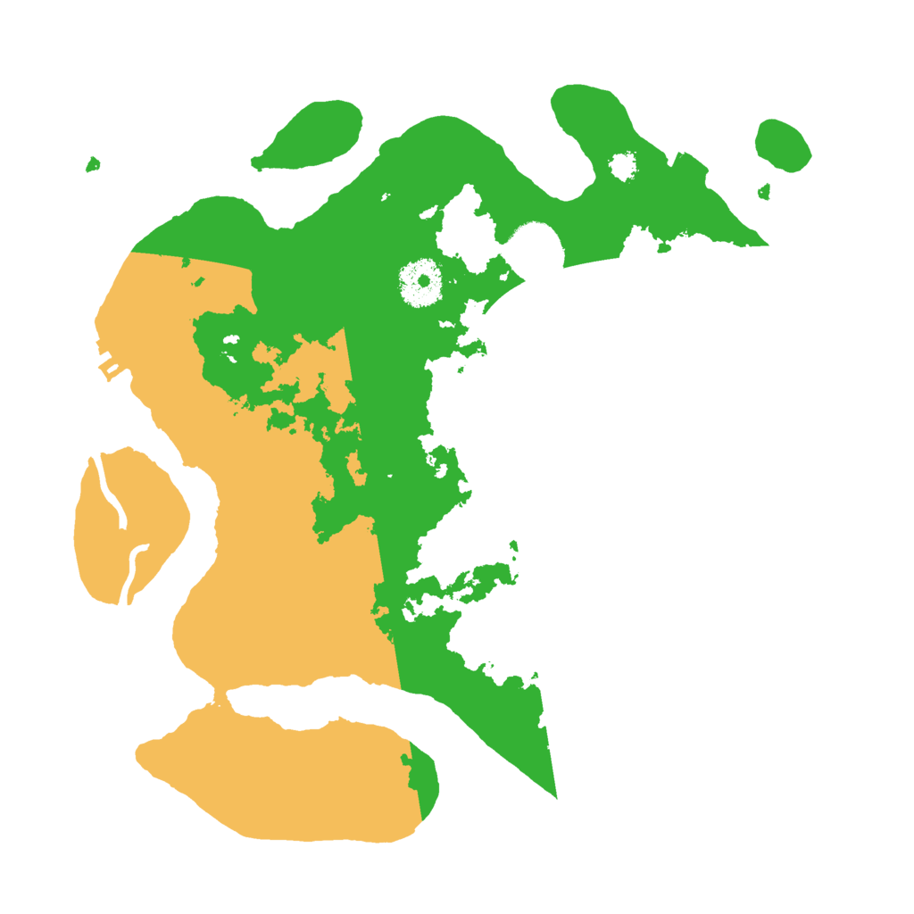 Biome Rust Map: Procedural Map, Size: 3000, Seed: 243234234