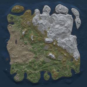 Thumbnail Rust Map: Procedural Map, Size: 4250, Seed: 1665502871, 19 Monuments