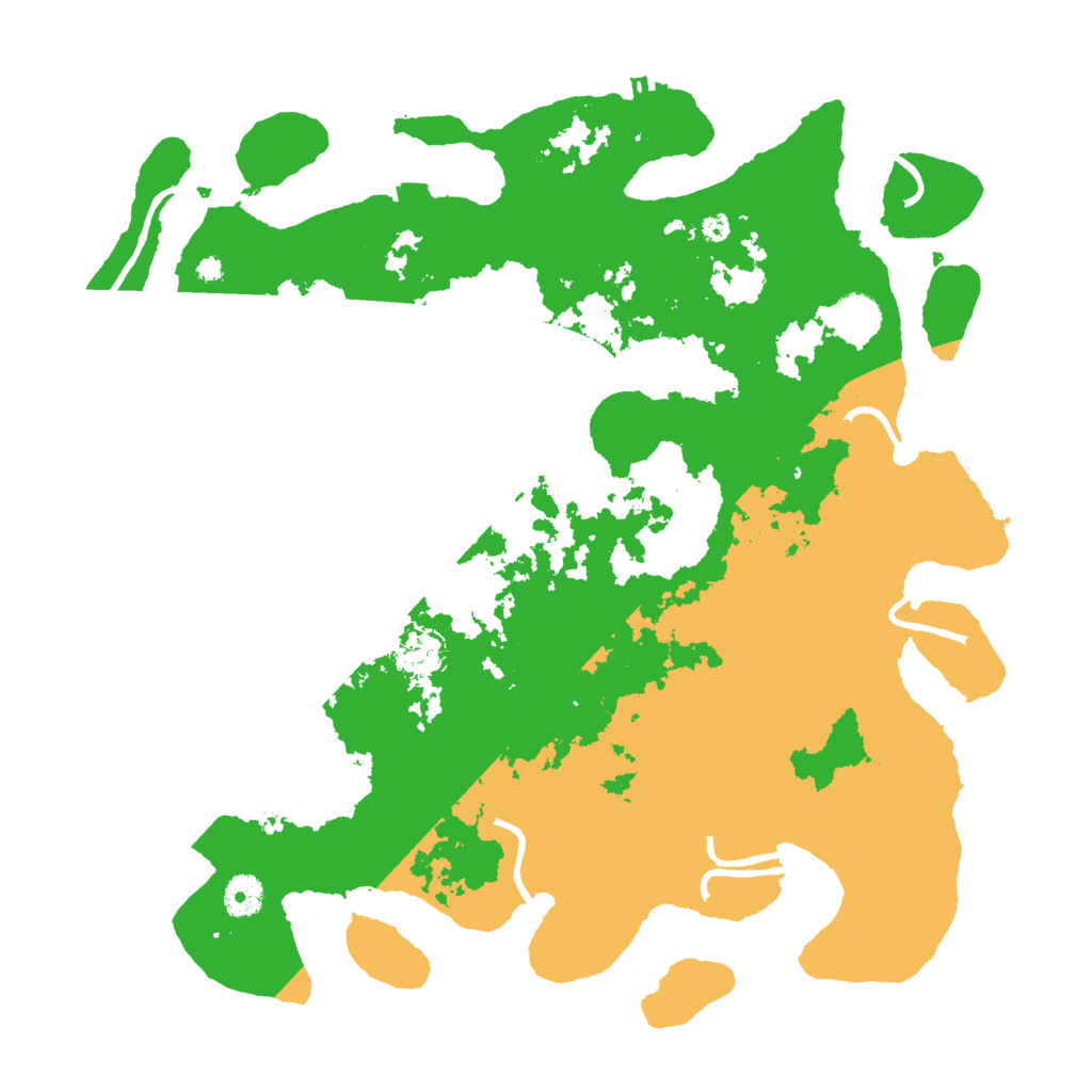 Biome Rust Map: Procedural Map, Size: 4000, Seed: 698662801