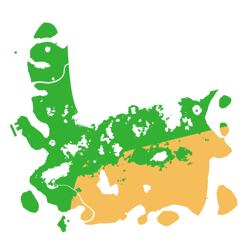 Biome Rust Map: Procedural Map, Size: 4050, Seed: 289986083