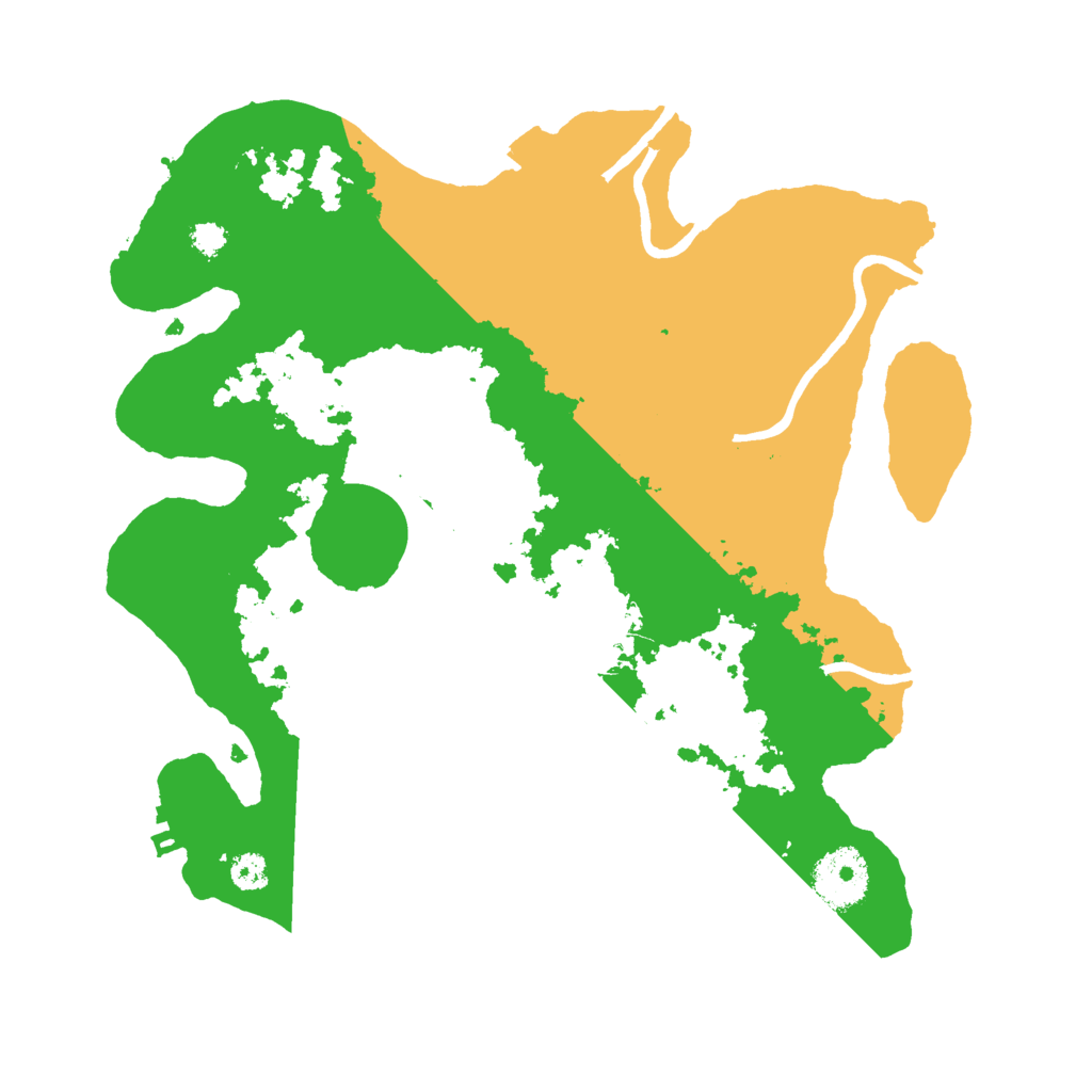 Biome Rust Map: Procedural Map, Size: 3000, Seed: 2049755343