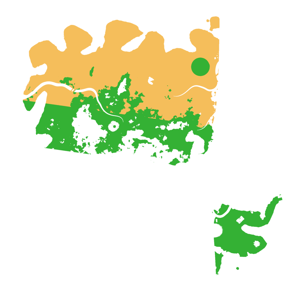 Biome Rust Map: Procedural Map, Size: 4250, Seed: 1080417816