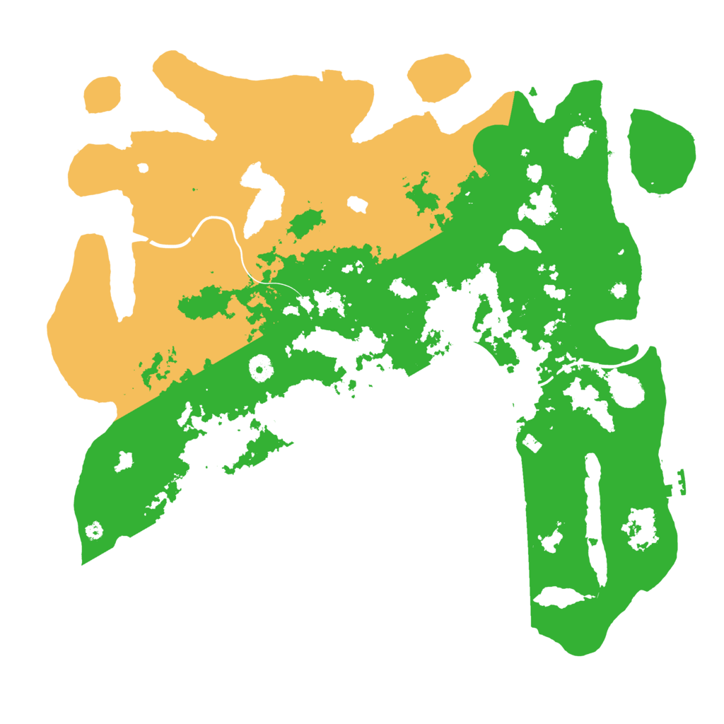 Biome Rust Map: Procedural Map, Size: 4250, Seed: 1252809827