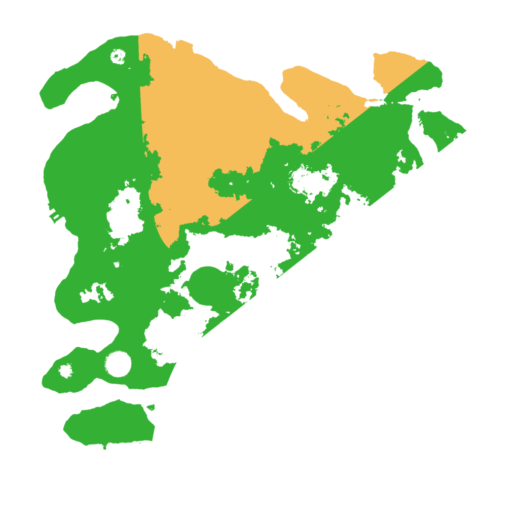 Biome Rust Map: Procedural Map, Size: 3500, Seed: 638952372