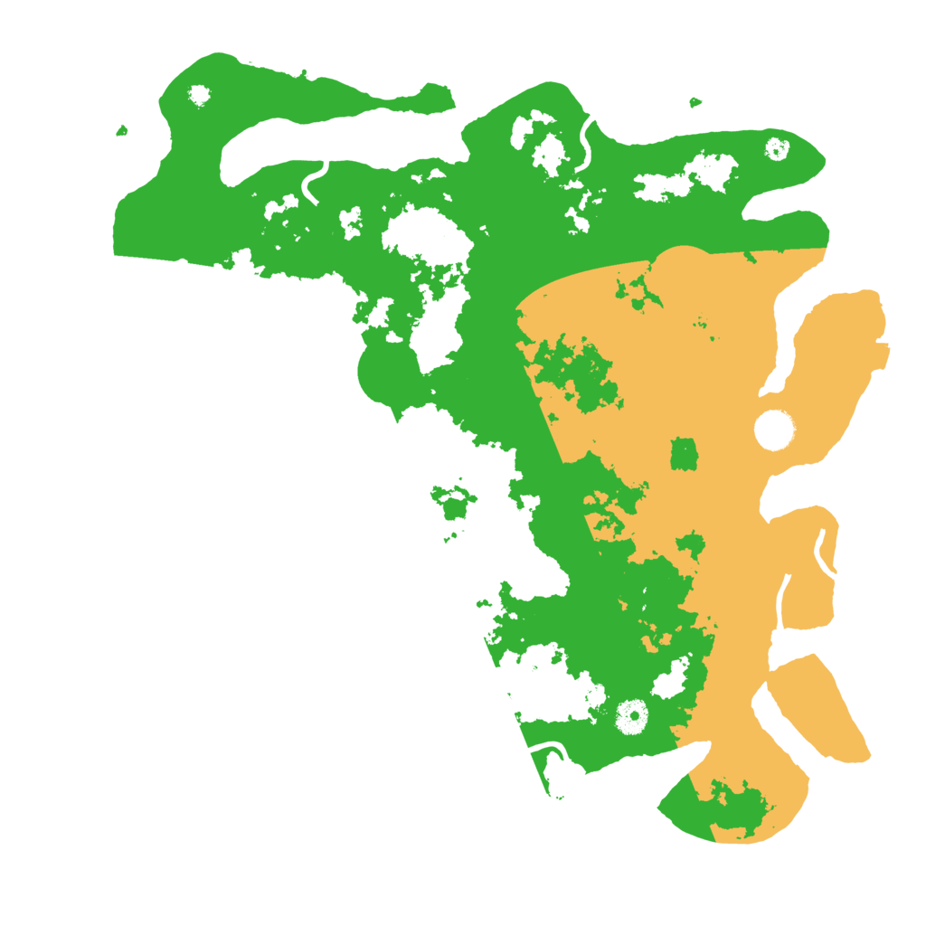 Biome Rust Map: Procedural Map, Size: 4050, Seed: 1370379077