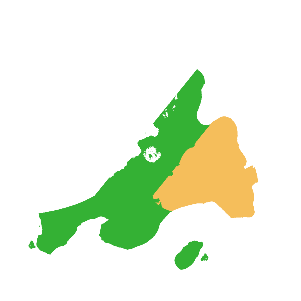 Biome Rust Map: Procedural Map, Size: 2000, Seed: 2106470829