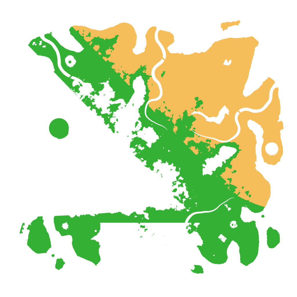 Biome Rust Map: Procedural Map, Size: 4050, Seed: 259691378