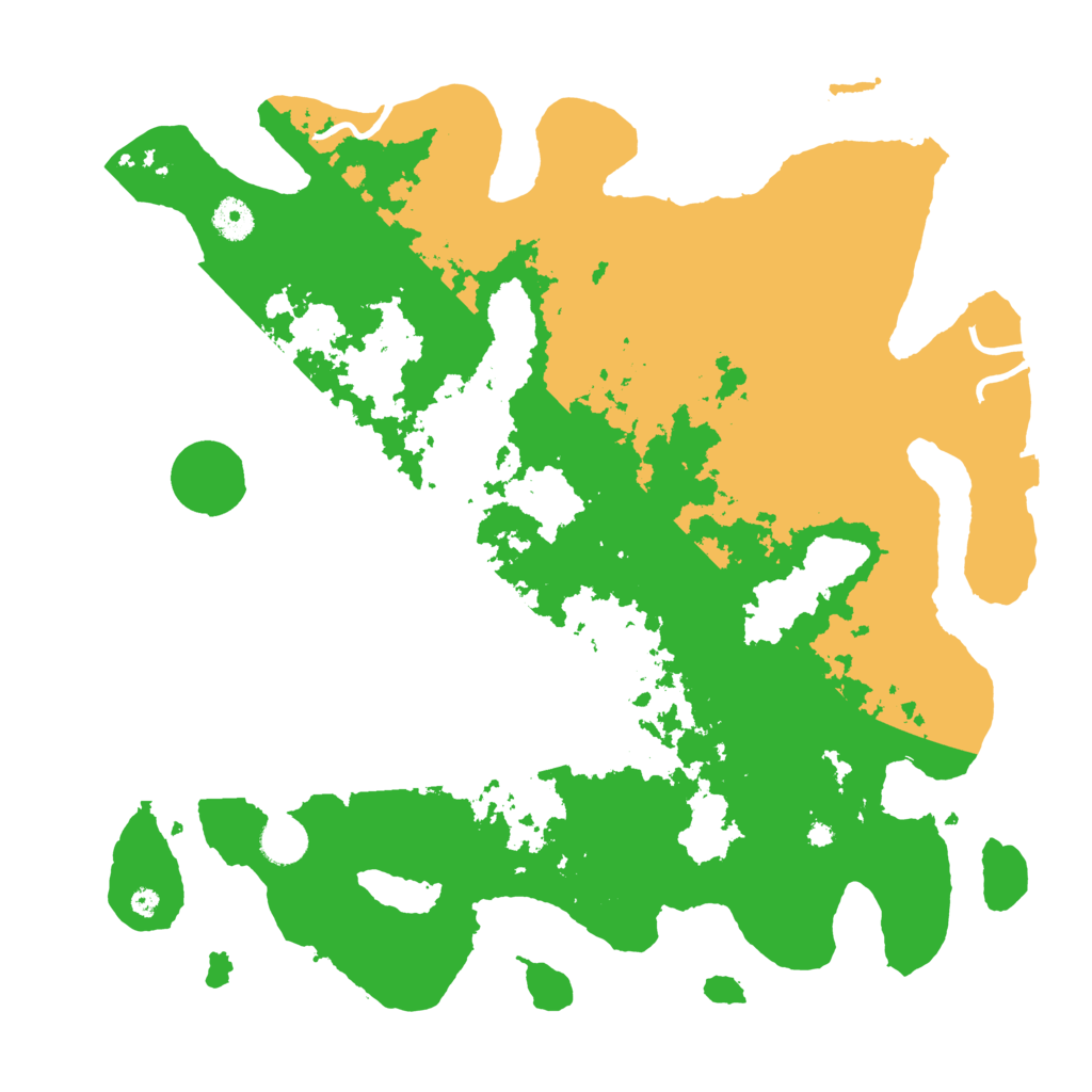 Biome Rust Map: Procedural Map, Size: 4050, Seed: 259691378