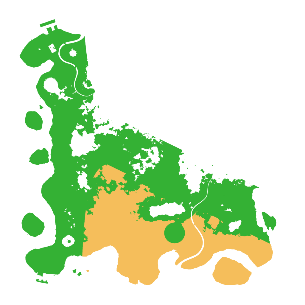 Biome Rust Map: Procedural Map, Size: 3900, Seed: 1932765422