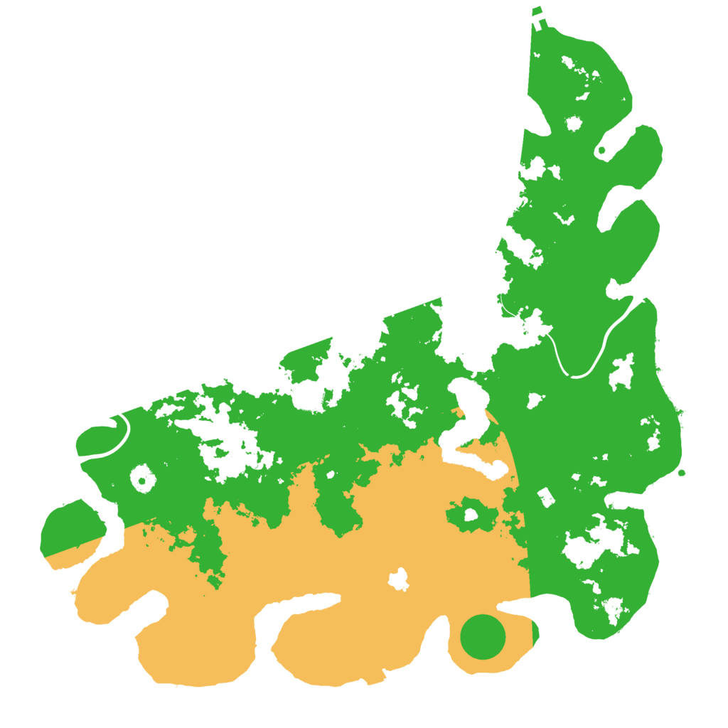 Biome Rust Map: Procedural Map, Size: 4242, Seed: 226475673