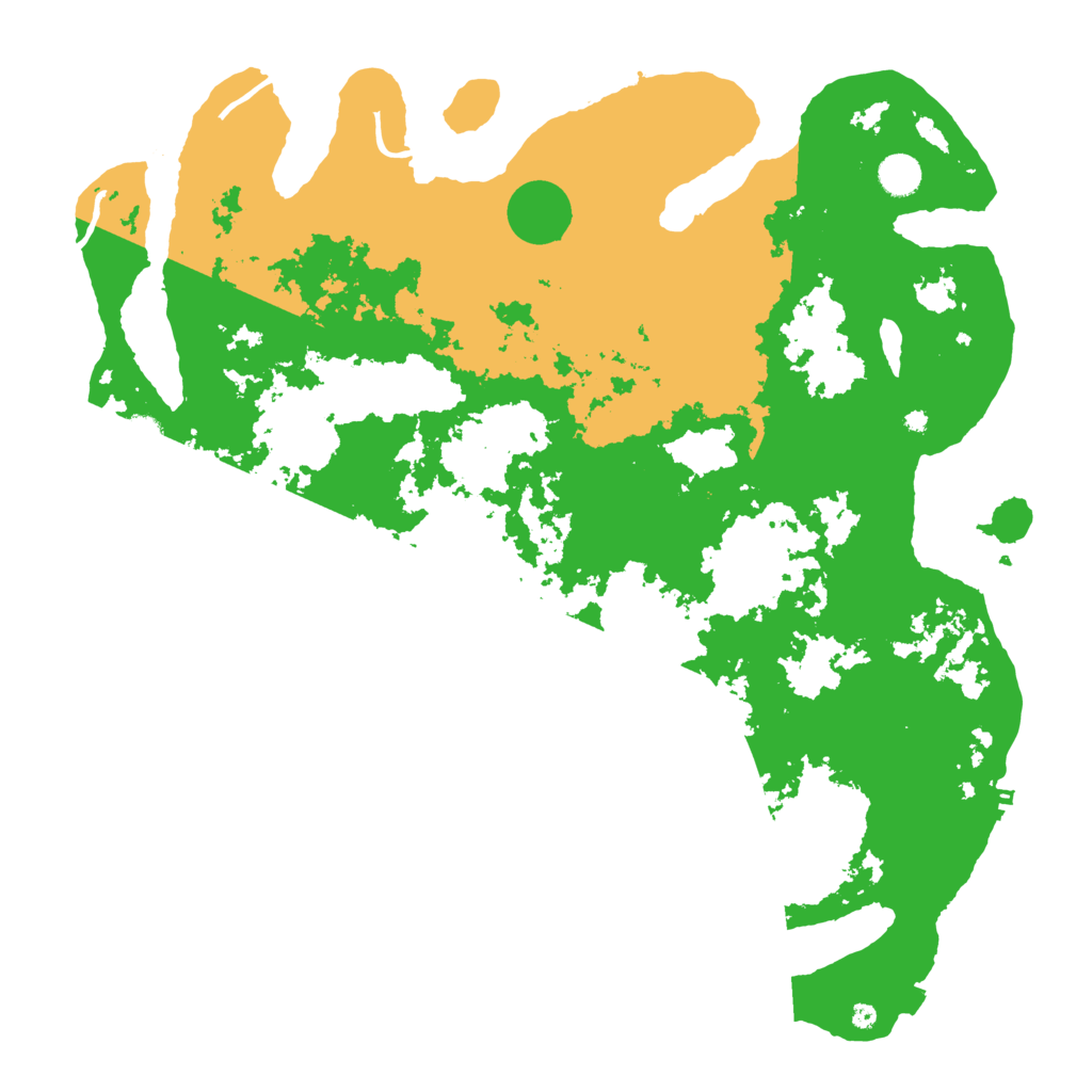 Biome Rust Map: Procedural Map, Size: 4500, Seed: 745420416