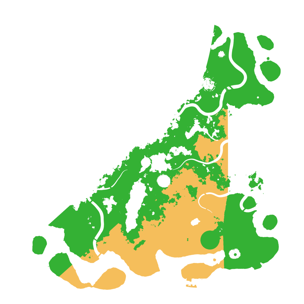 Biome Rust Map: Procedural Map, Size: 4250, Seed: 2047703783