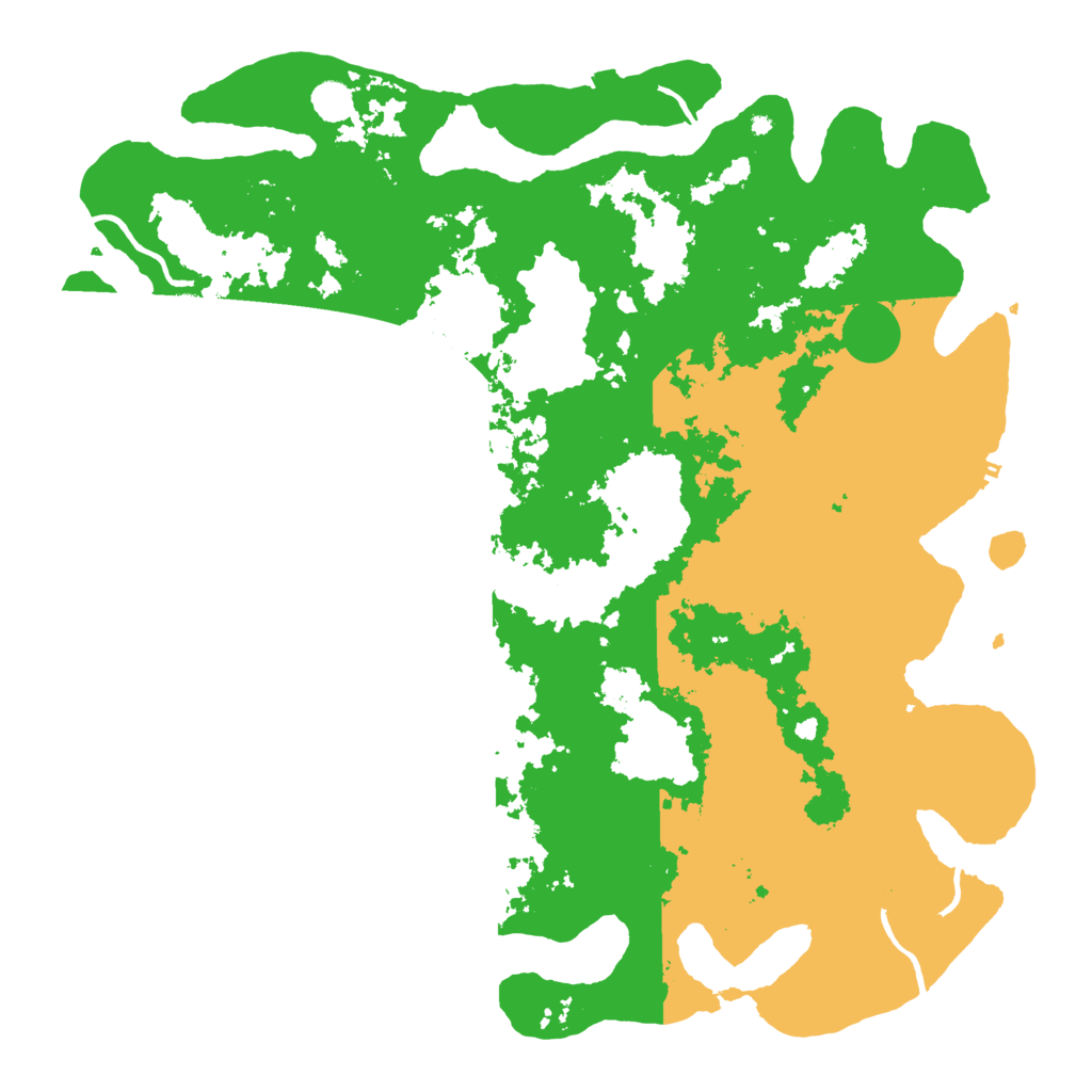 Biome Rust Map: Procedural Map, Size: 5000, Seed: 103826532