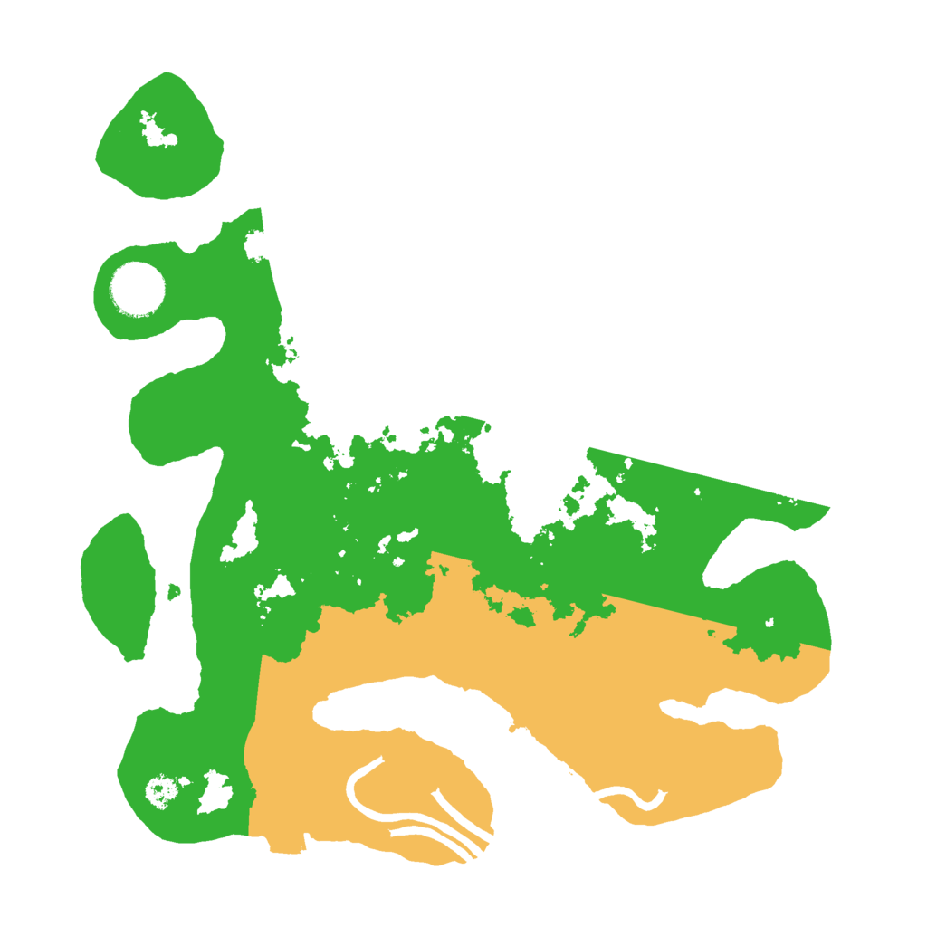 Biome Rust Map: Procedural Map, Size: 3000, Seed: 1253296733