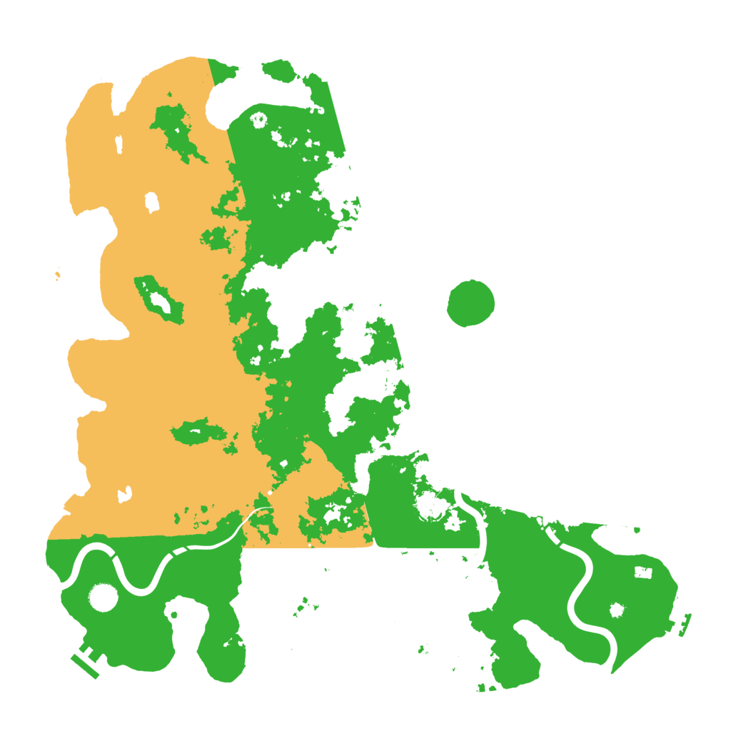 Biome Rust Map: Procedural Map, Size: 4500, Seed: 1197986123